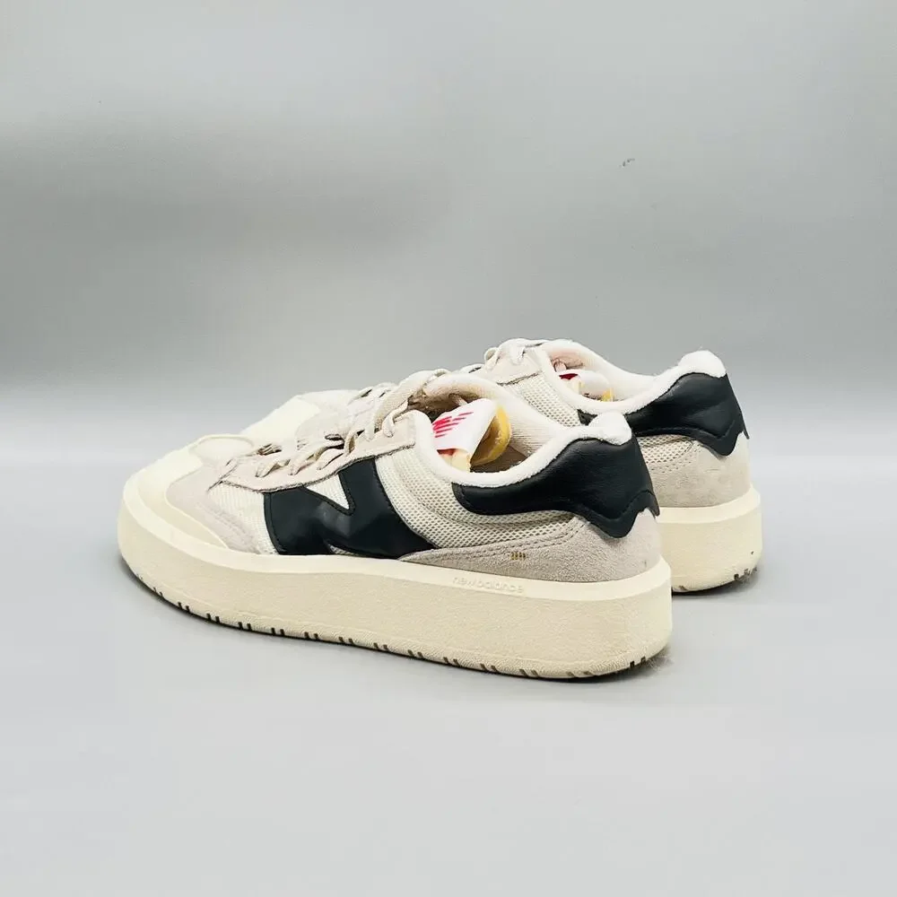 New Balance Shoes Men 8 Beige Suede CT302 Low Top Casual Walking Sneakers